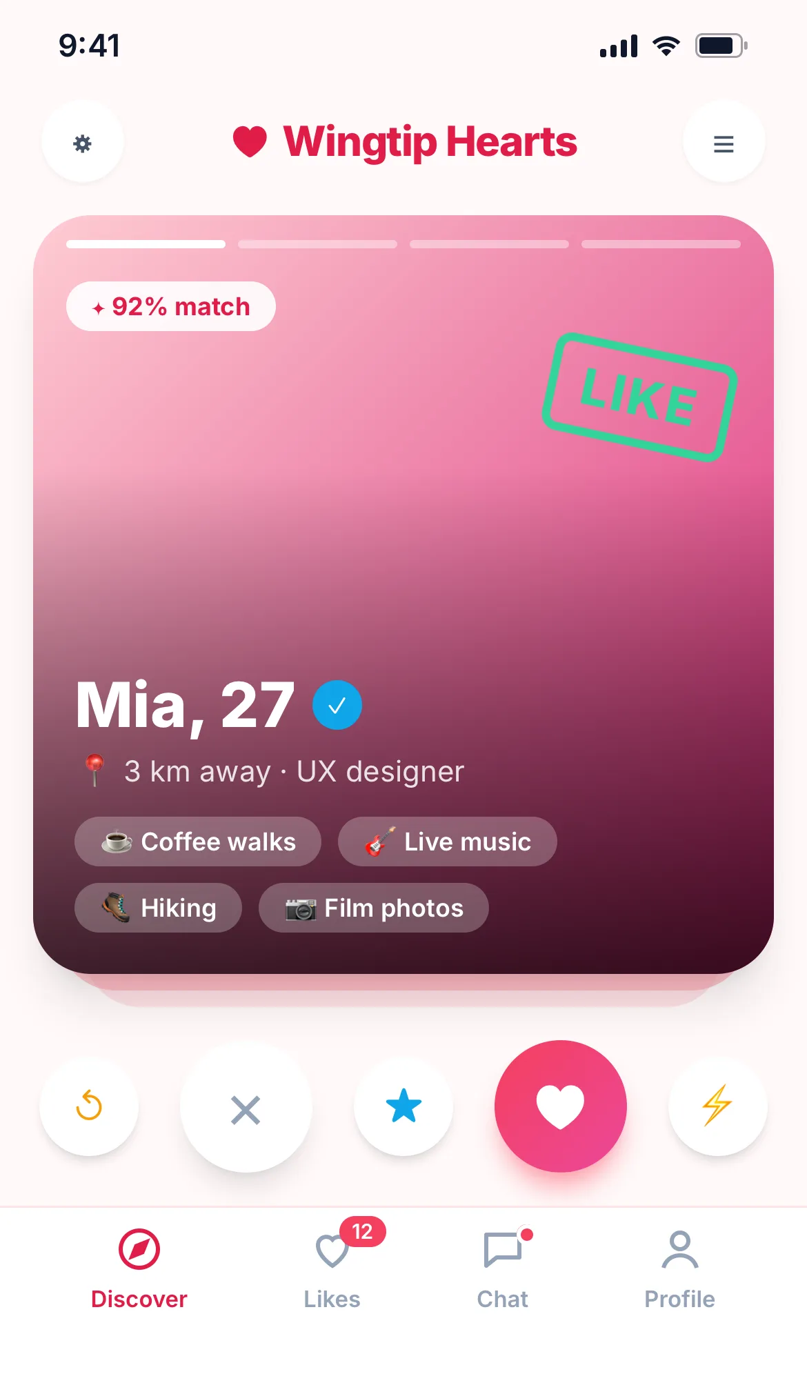 Discover profiles